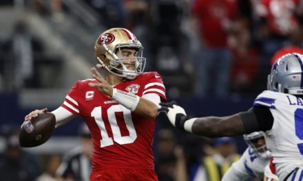 49ers’ Jimmy Garoppolo buoyed by support of teammates as NFC title game approaches